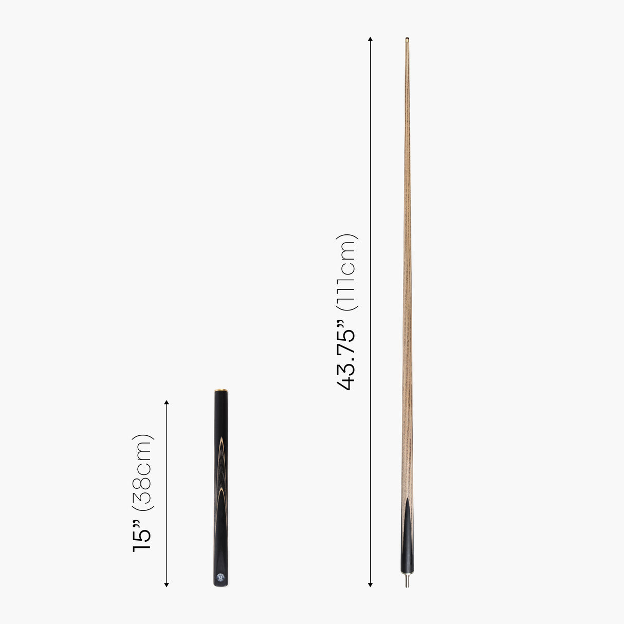 Jonny 8 Ball 3/4 SNIPER 57 Inch Ash English Pool Cue with 8mm Layered Pro Tip