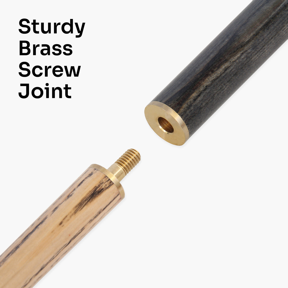 BCE Ronnie O’Sullivan GREY ELEGANCE 57 Inch 2 Piece Snooker Pool Cue and Hard Case Set 9.5mm Tip