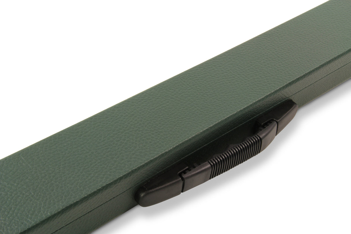 2 Piece Snooker Pool Cue Case with Reinforced Corners and Chalk Compartment