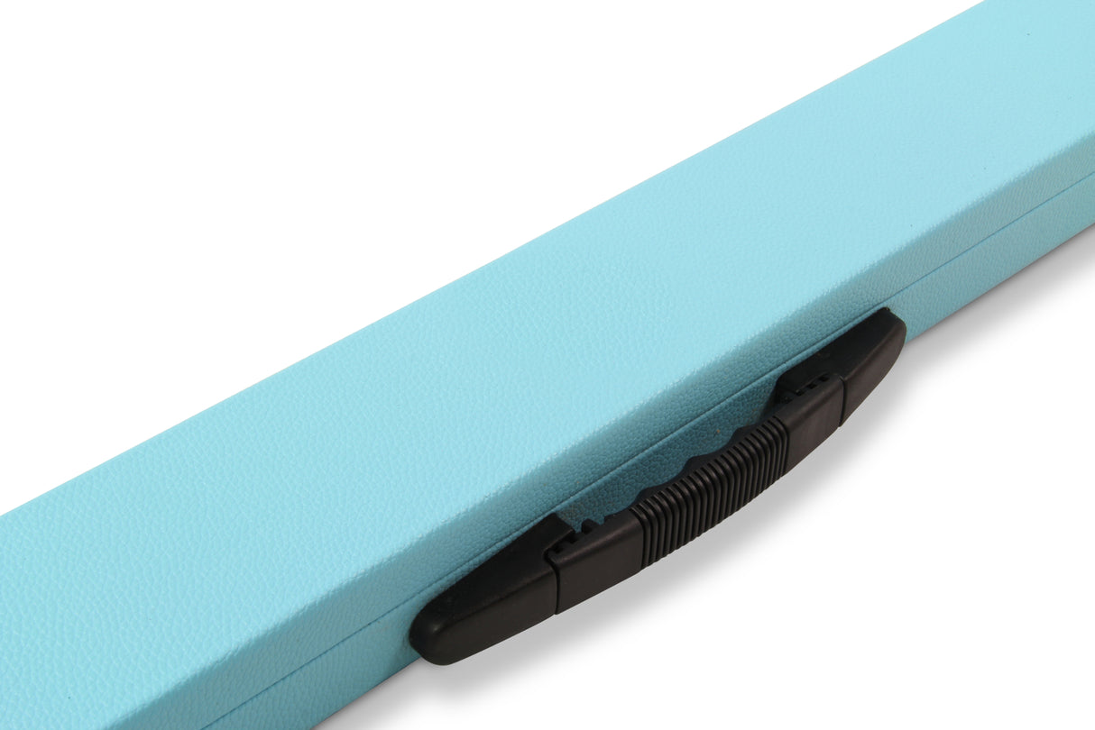 2 Piece Snooker Pool Cue Case with Reinforced Corners and Chalk Compartment