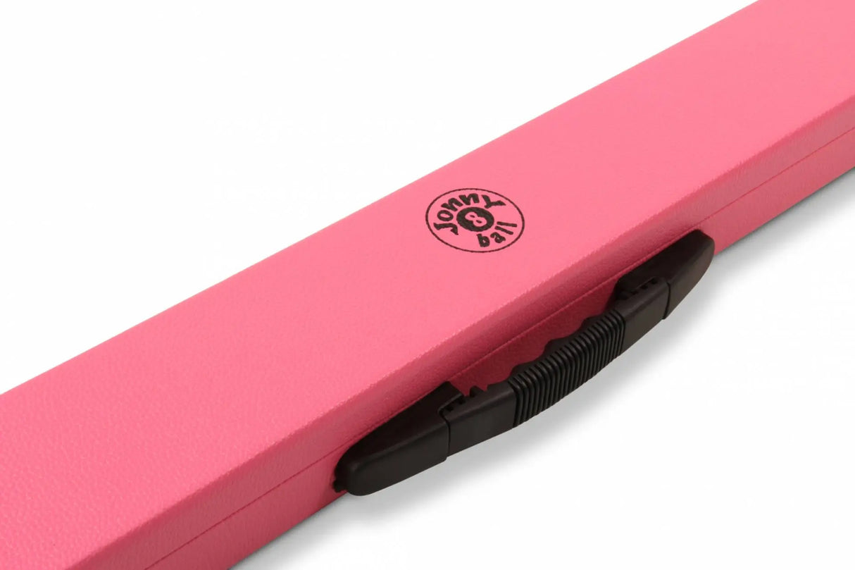 Jonny 8 Ball HOT PINK Foam Lined REINFORCED CORNERS 2pc Cue Case Jonny 8 Ball