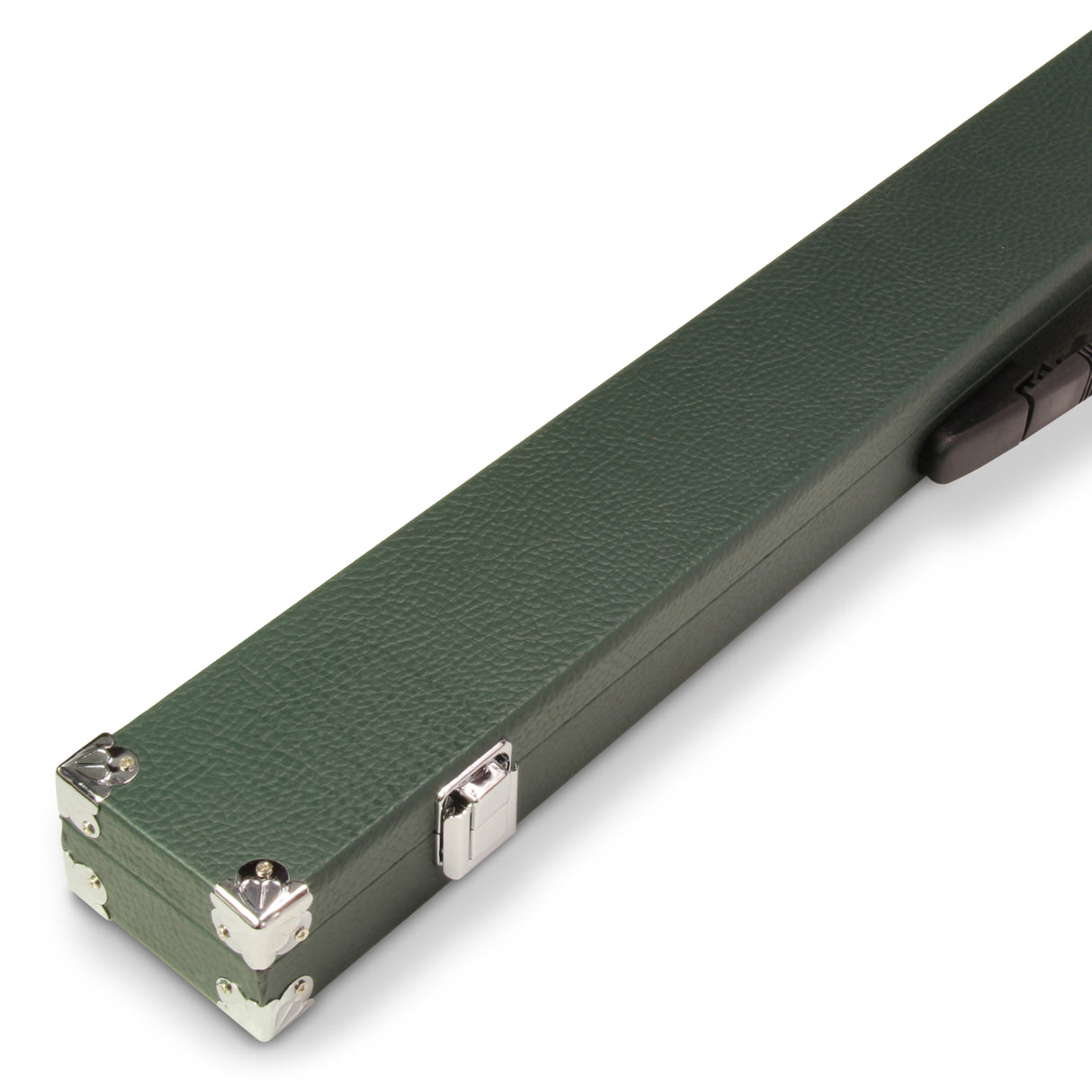 2 Piece Snooker Pool Cue Case with Reinforced Corners and Chalk Compartment