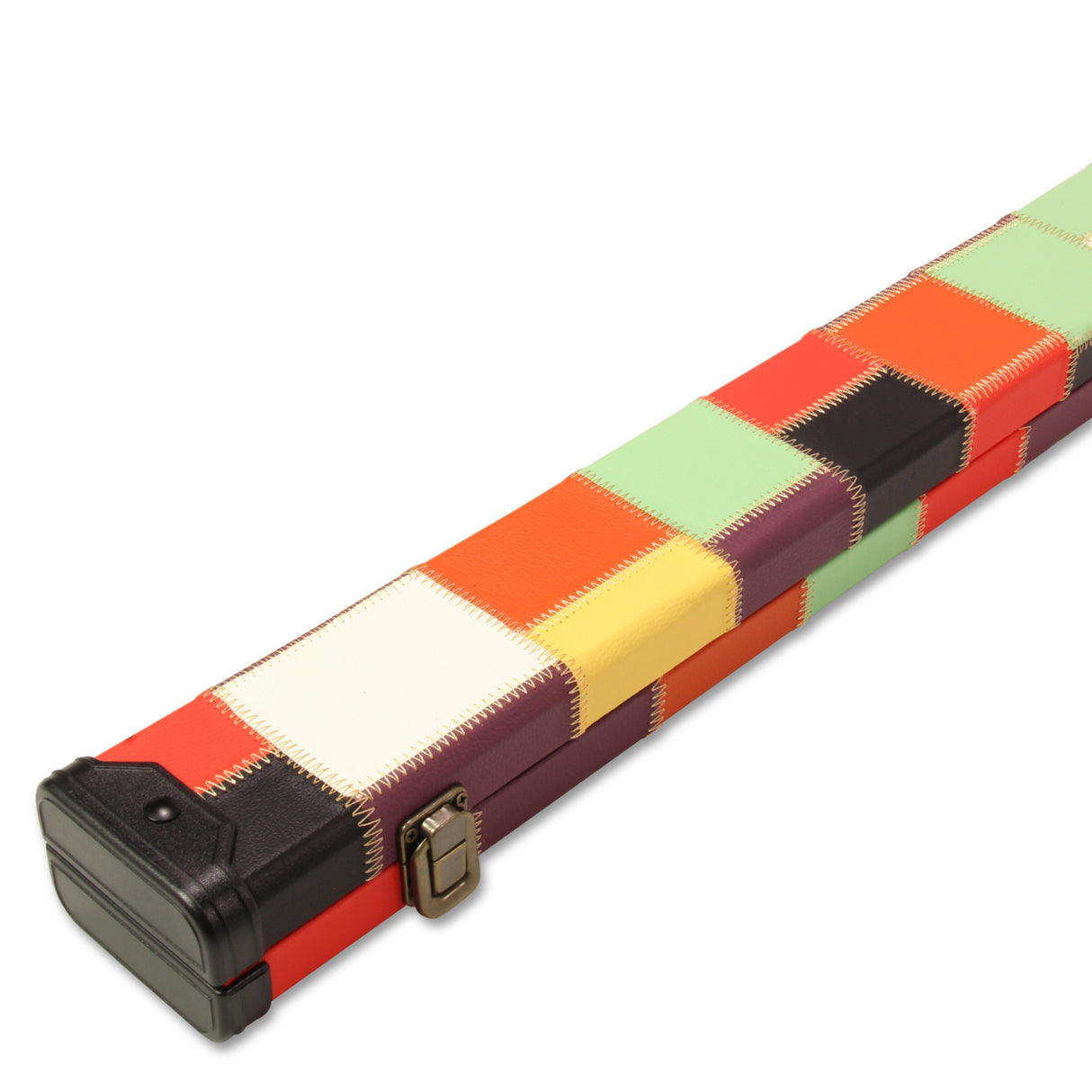 Baize Master 3/4 Deluxe PATCH Snooker Pool Cue Case with Plastic Ends