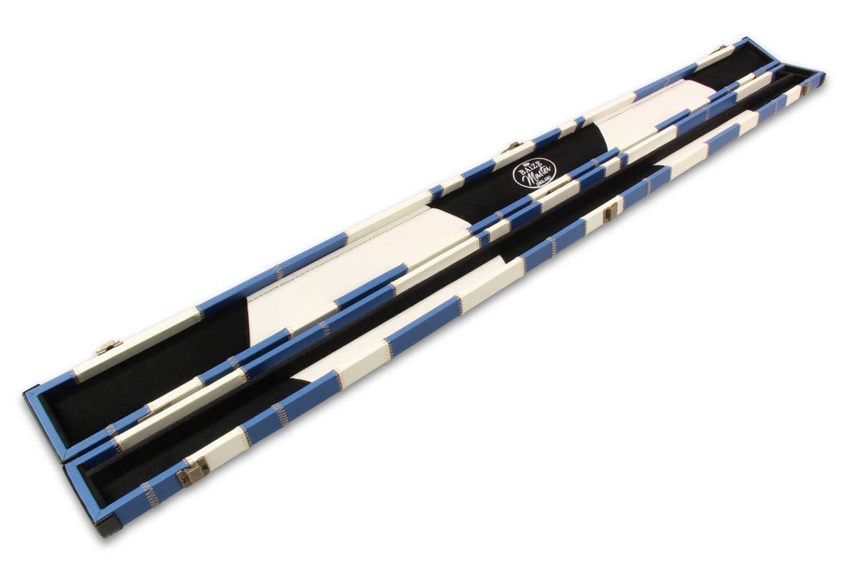 Baize Master 3/4 Deluxe PATCH Snooker Pool Cue Case with Plastic Ends