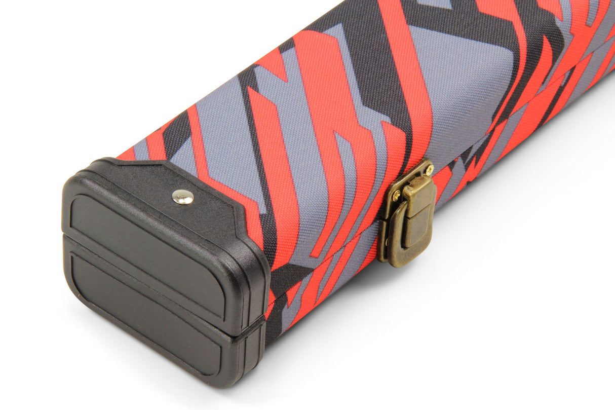 POSTMODERN 3/4 Hard Snooker Pool Cue Case Tough Plastic Ends