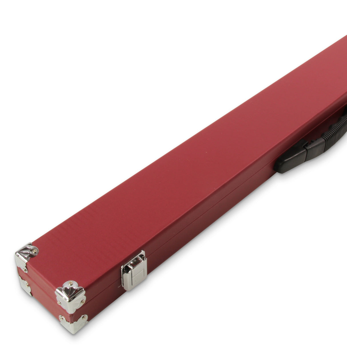 2 Piece Snooker Pool Cue Case with Reinforced Corners and Chalk Compartment