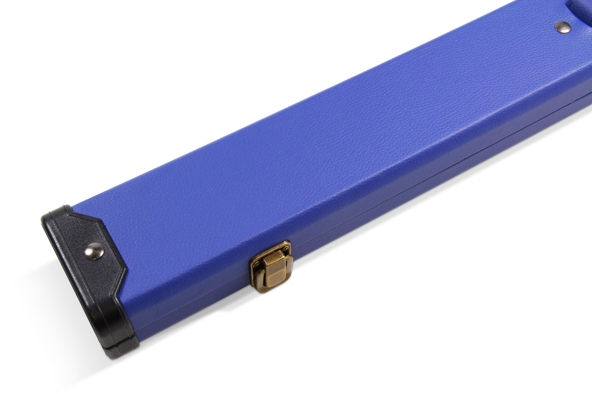 Baize Master 2 Piece Deluxe Snooker Pool Cue Case with Plastic Ends - Coloured Interior