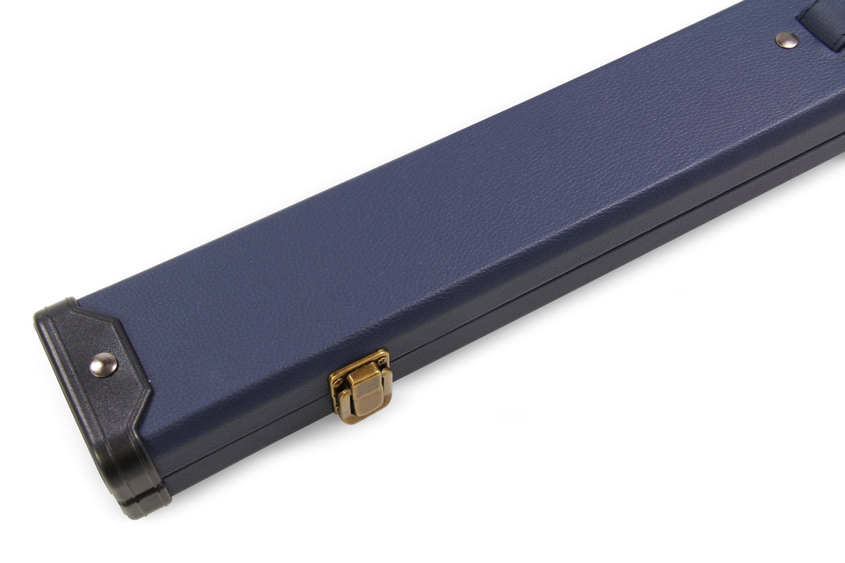 Baize Master 2 Piece Deluxe Snooker Pool Cue Case with Plastic Ends - Coloured Interior