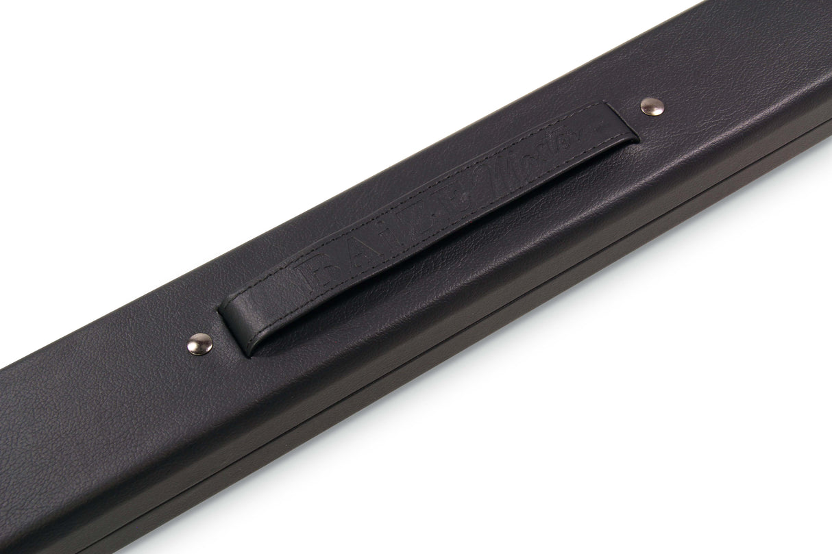 Baize Master 2 Piece Deluxe Snooker Pool Cue Case with Plastic Ends - Coloured Interior
