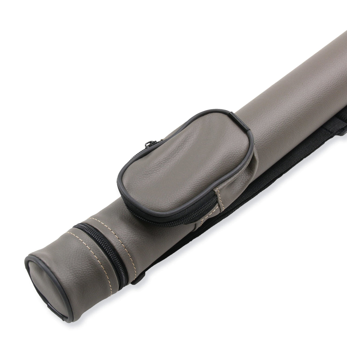 GREY Hard Tubular Cue Case for 2 Piece Snooker Pool Cue