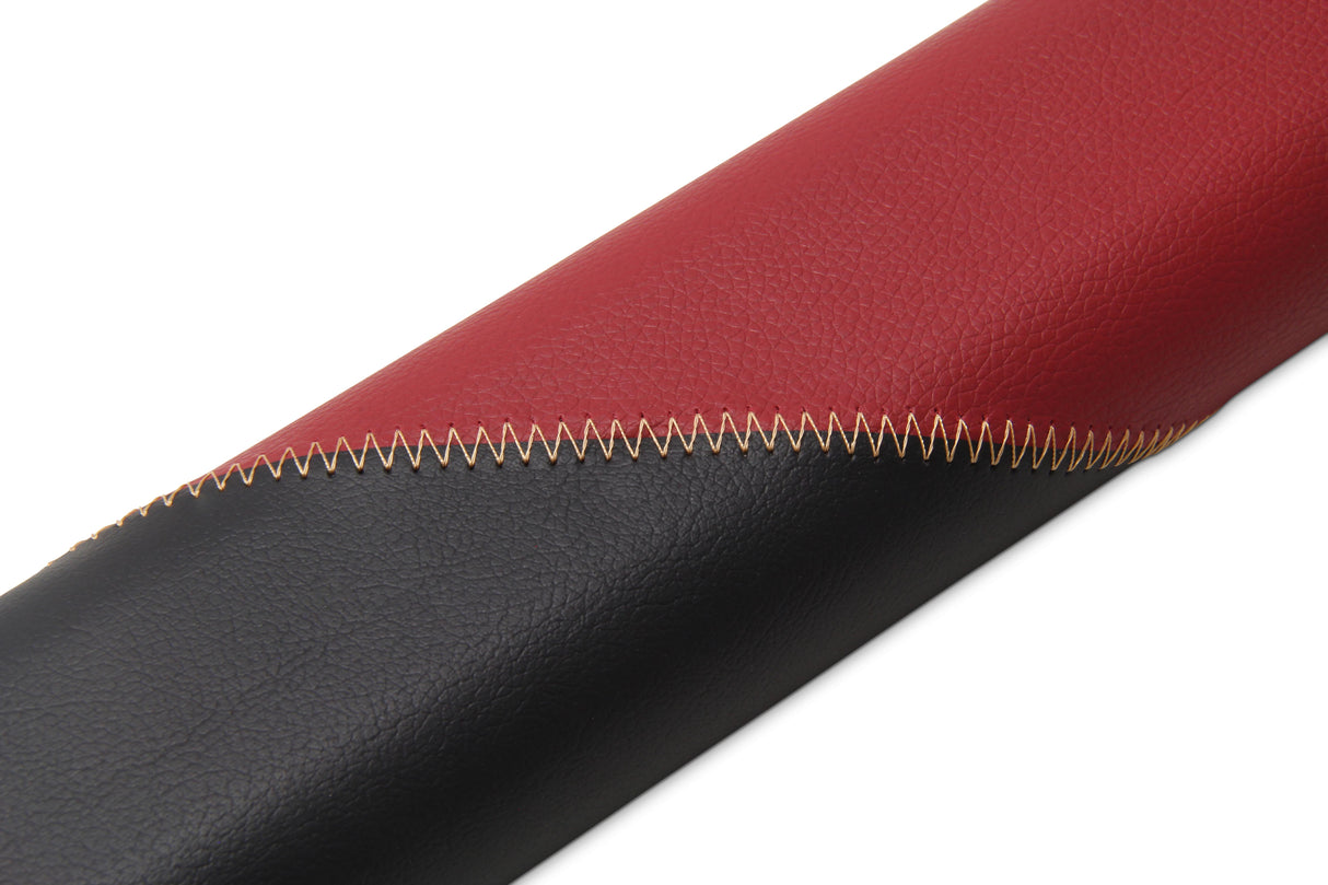 Jonny 8 Ball Two Tone Oval Pool Cue Case - Holds One 2 Piece Cue + Accessories