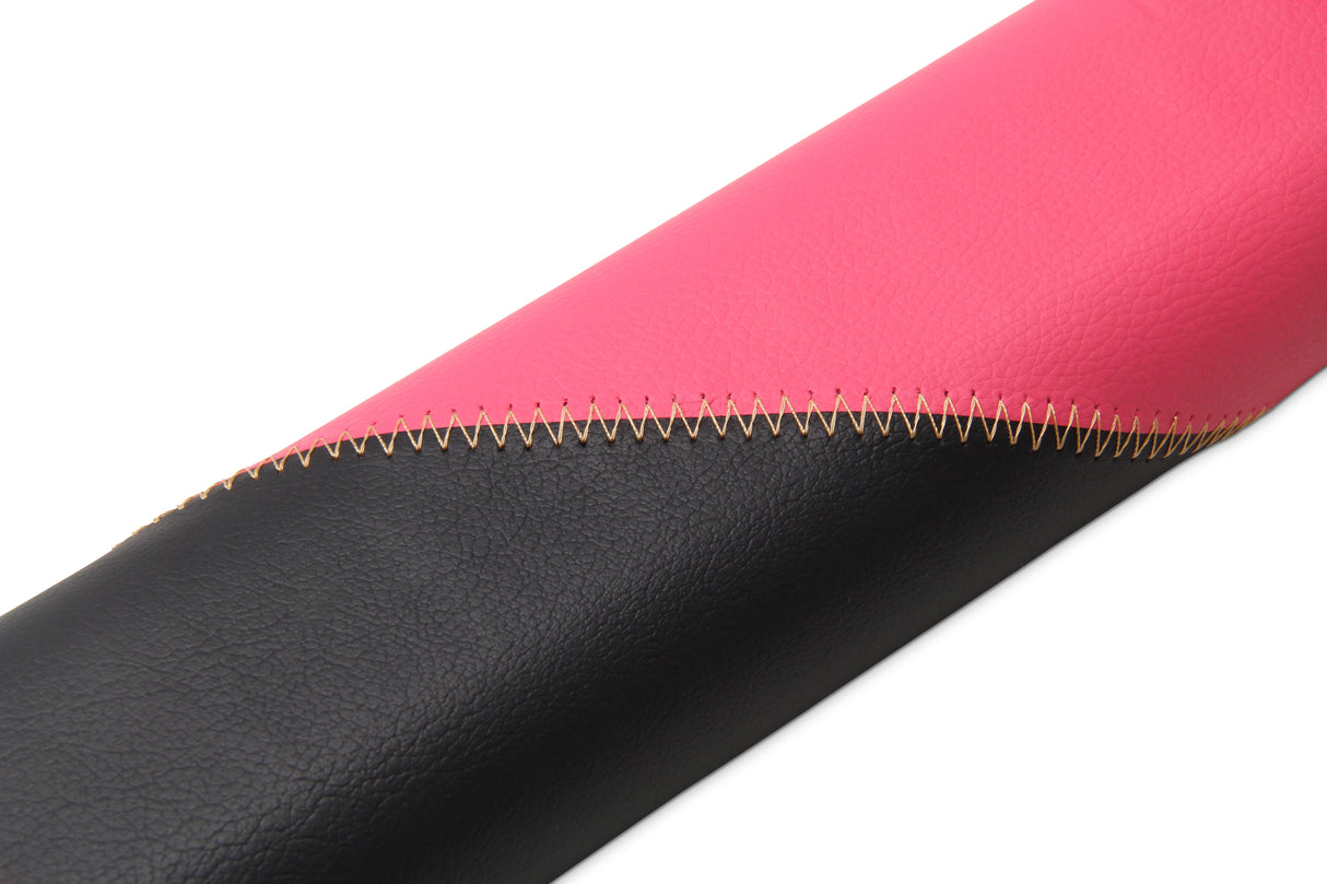 Jonny 8 Ball Two Tone Oval Pool Cue Case - Holds One 2 Piece Cue + Accessories