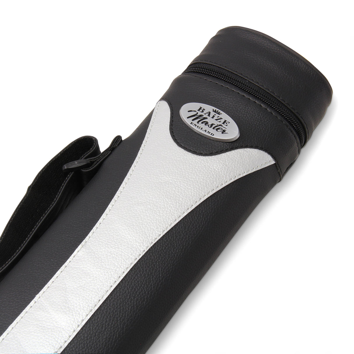 Baize Master STRIPE Oval QUAD Snooker Pool Cue Case - Holds Two 2 Piece Cues