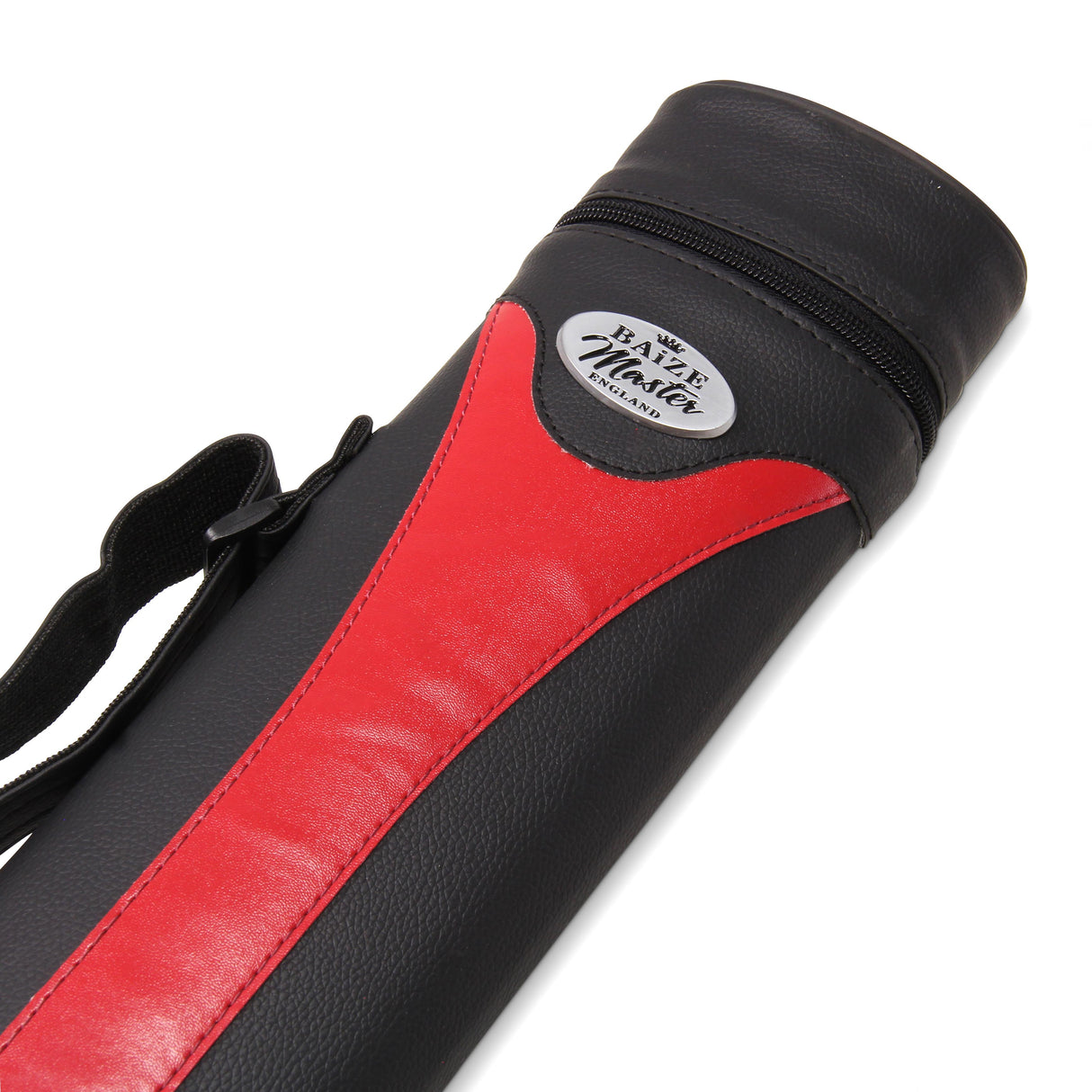 Baize Master STRIPE Oval QUAD Snooker Pool Cue Case - Holds Two 2 Piece Cues