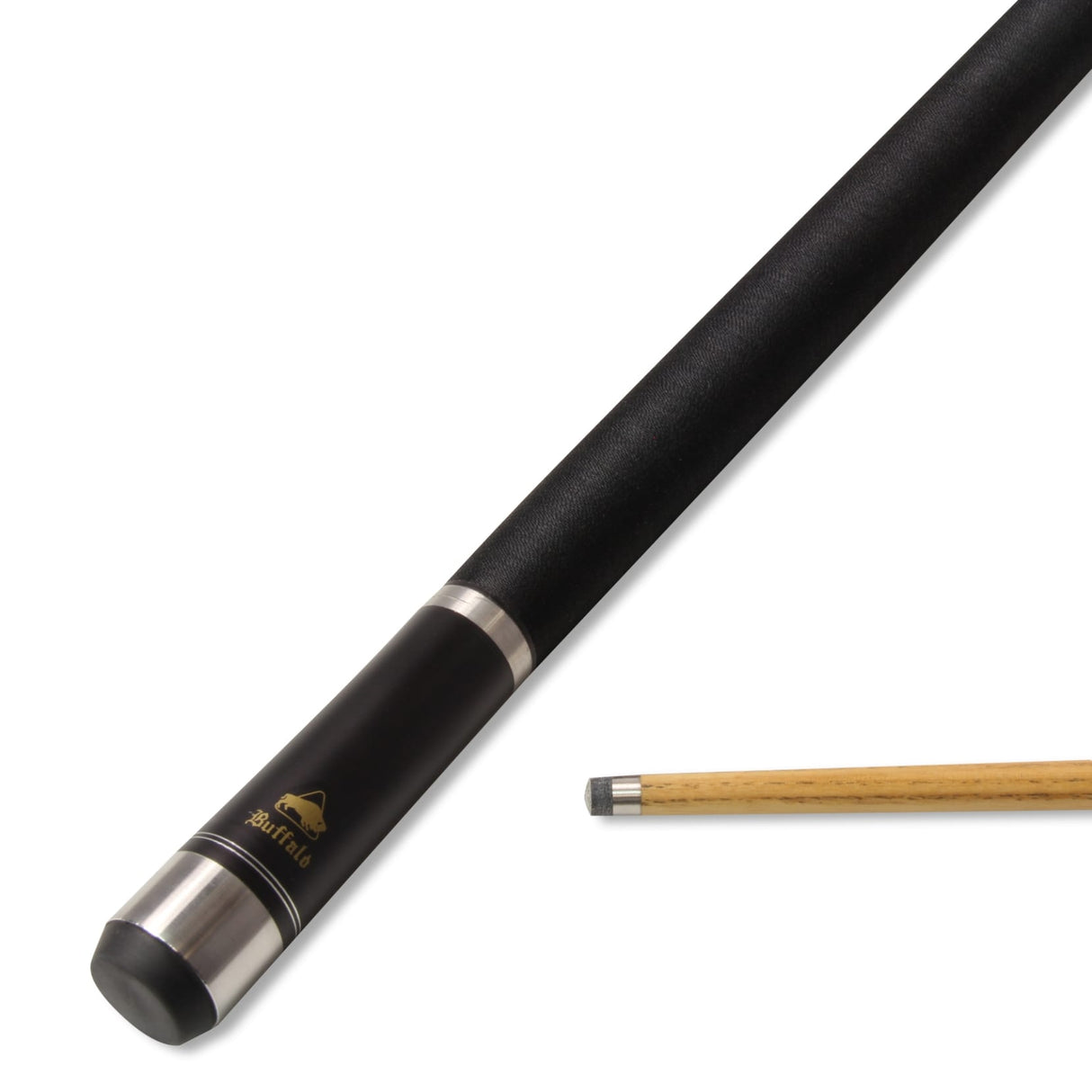 Buffalo 58 Inch SUGAR 3pc Matching Ash Grain English Pool Cue - 8.5mm Tip