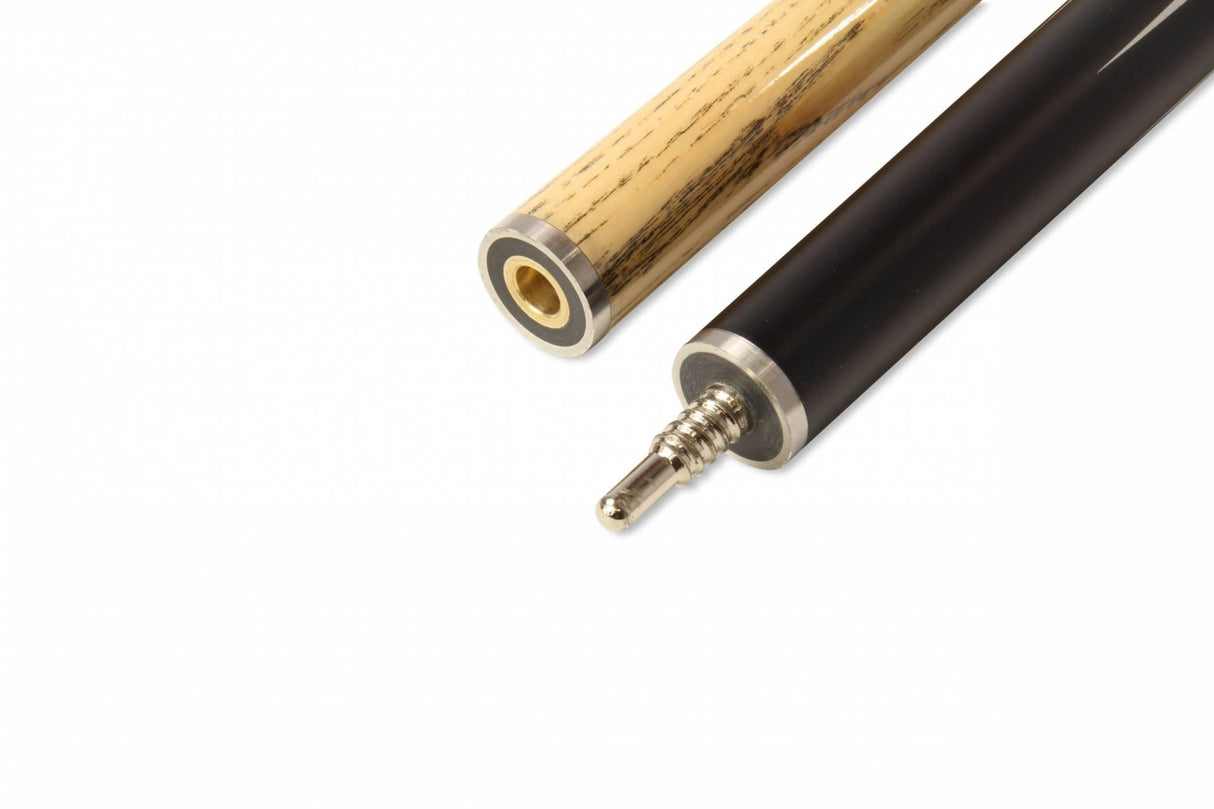 Buffalo 58 Inch SUGAR 3pc Matching Ash Grain English Pool Cue - 8.5mm Tip