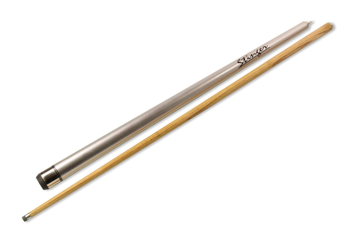 Buffalo British Pool Cue 52 Inch 2pc SILVER STINGER with 8.5mm Tip
