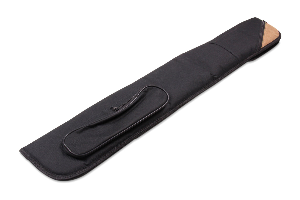 Deluxe FLASH Snooker Pool Cue Soft Case for 2 Piece Cue & Mini Extension