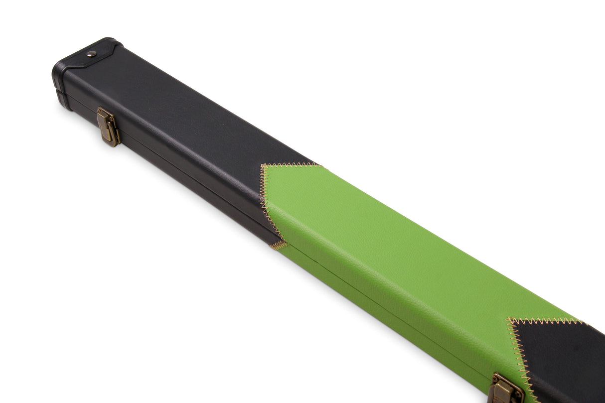 Baize Master 1 Piece ARROW Snooker Pool Cue Case with Plastic Ends - Holds 2 Cues