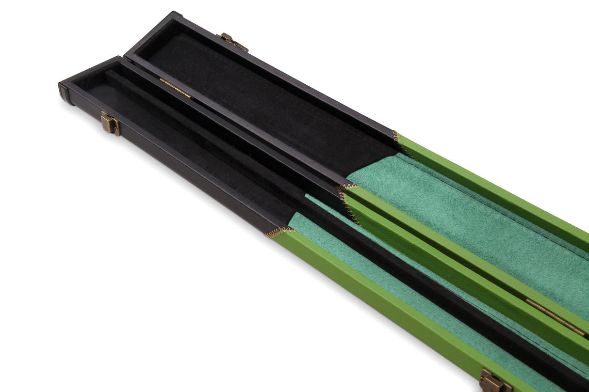 Baize Master 1 Piece ARROW Snooker Pool Cue Case with Plastic Ends - Holds 2 Cues