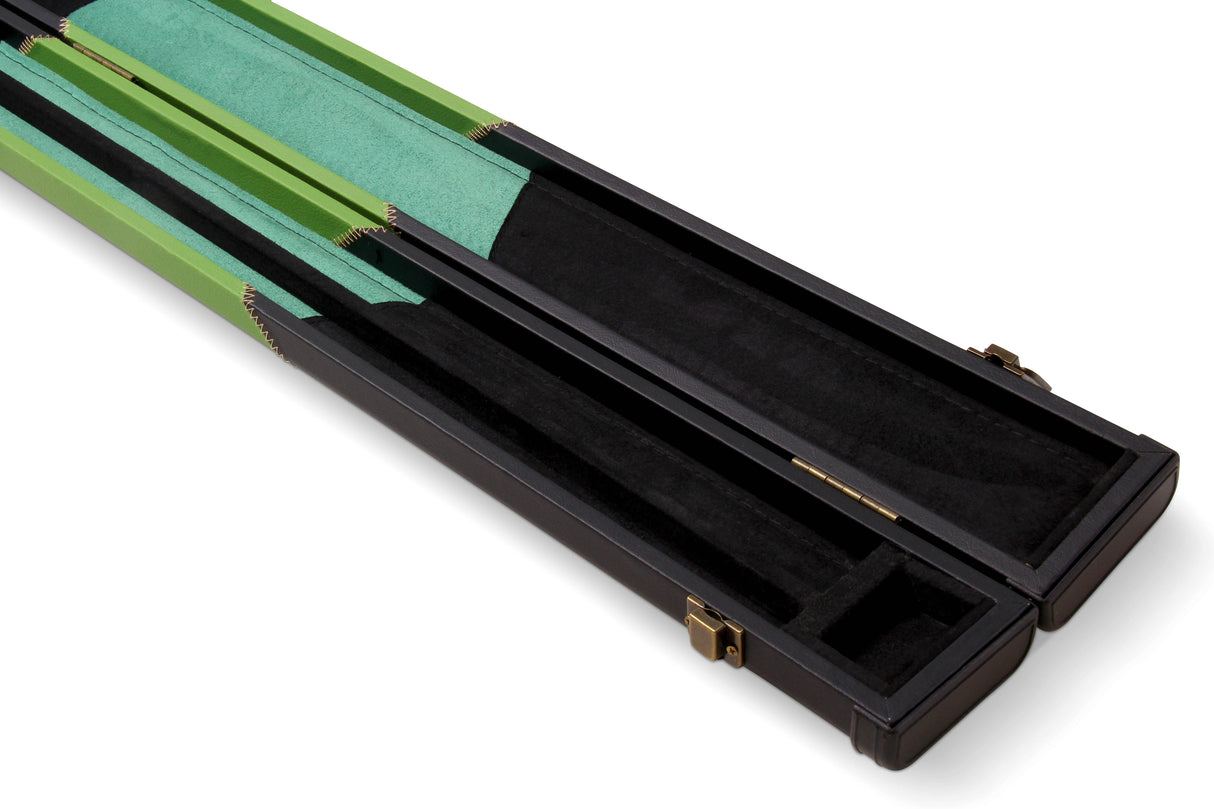 Baize Master 1 Piece ARROW Snooker Pool Cue Case with Plastic Ends - Holds 2 Cues