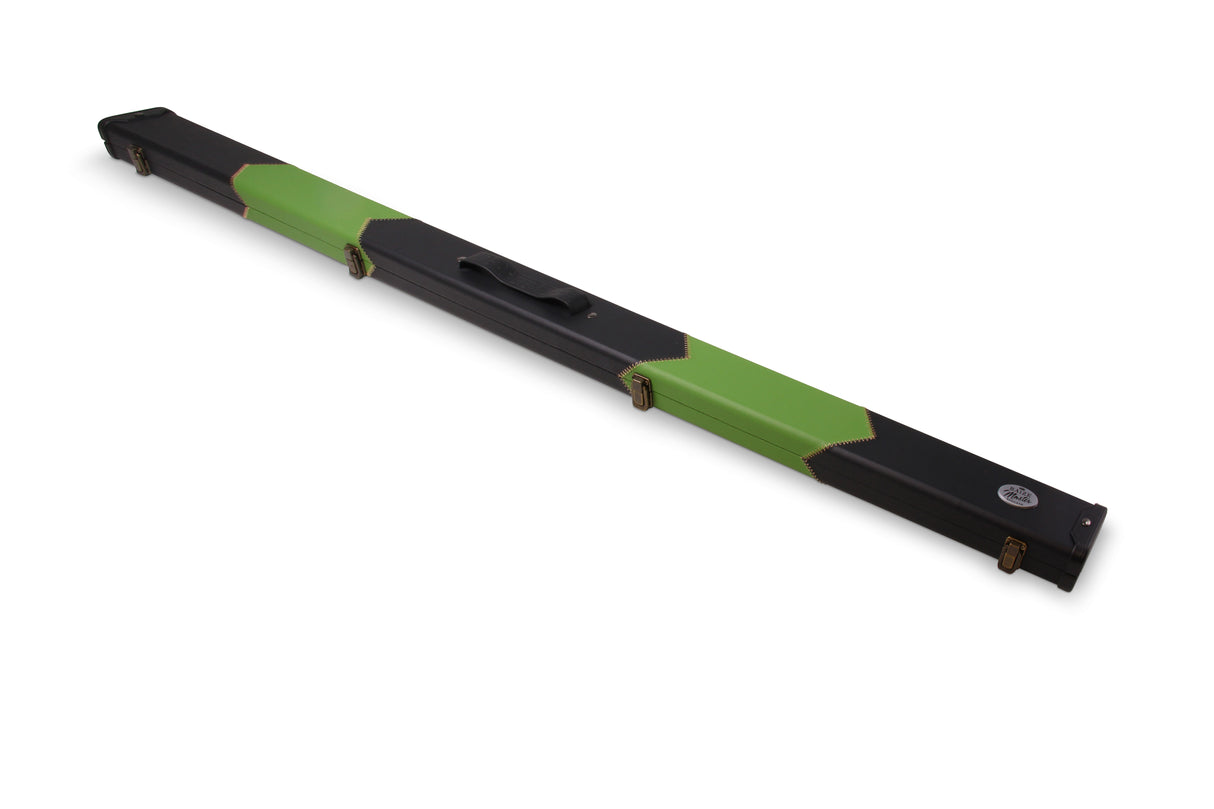 Baize Master 1 Piece ARROW Snooker Pool Cue Case with Plastic Ends - Holds 2 Cues