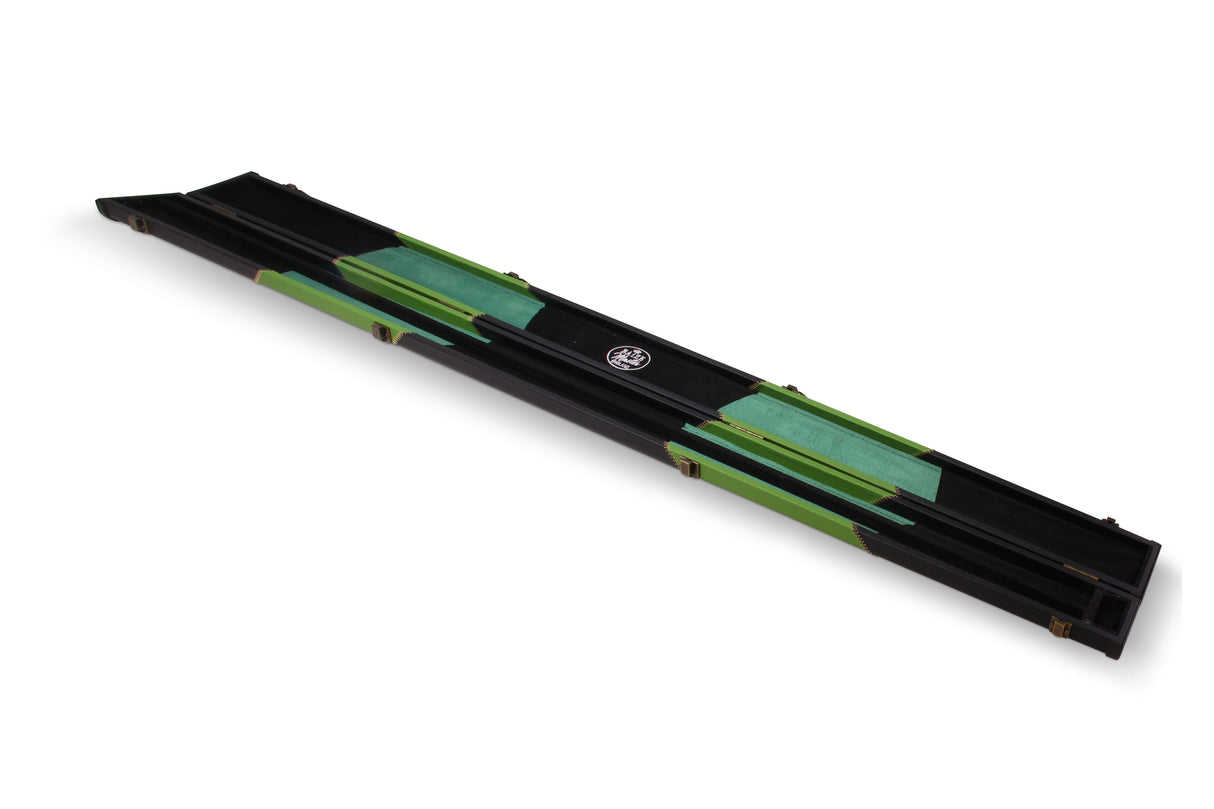 Baize Master 1 Piece ARROW Snooker Pool Cue Case with Plastic Ends - Holds 2 Cues