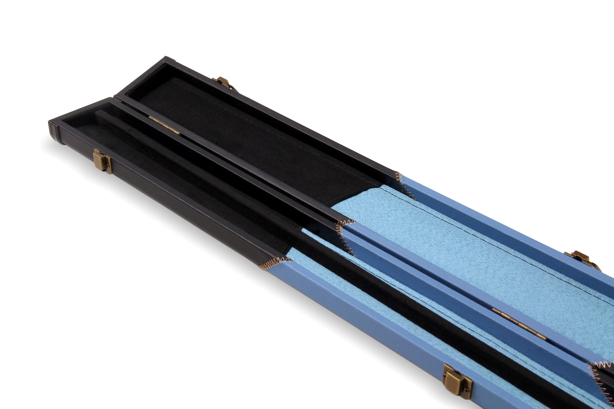 Baize Master 1 Piece ARROW Snooker Pool Cue Case with Plastic Ends - Holds 2 Cues