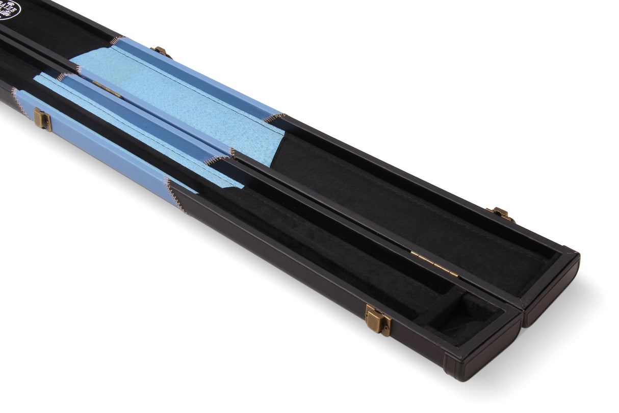 Baize Master 1 Piece ARROW Snooker Pool Cue Case with Plastic Ends - Holds 2 Cues