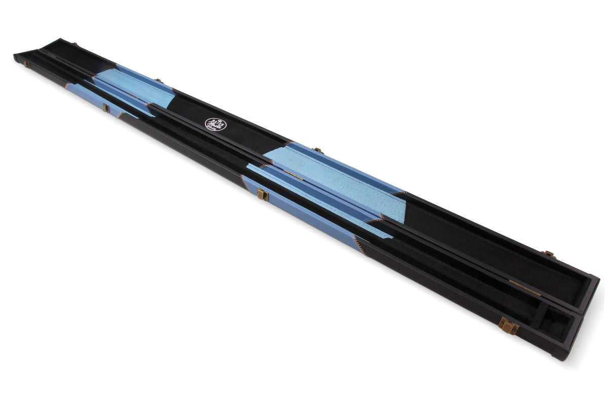 Baize Master 1 Piece ARROW Snooker Pool Cue Case with Plastic Ends - Holds 2 Cues