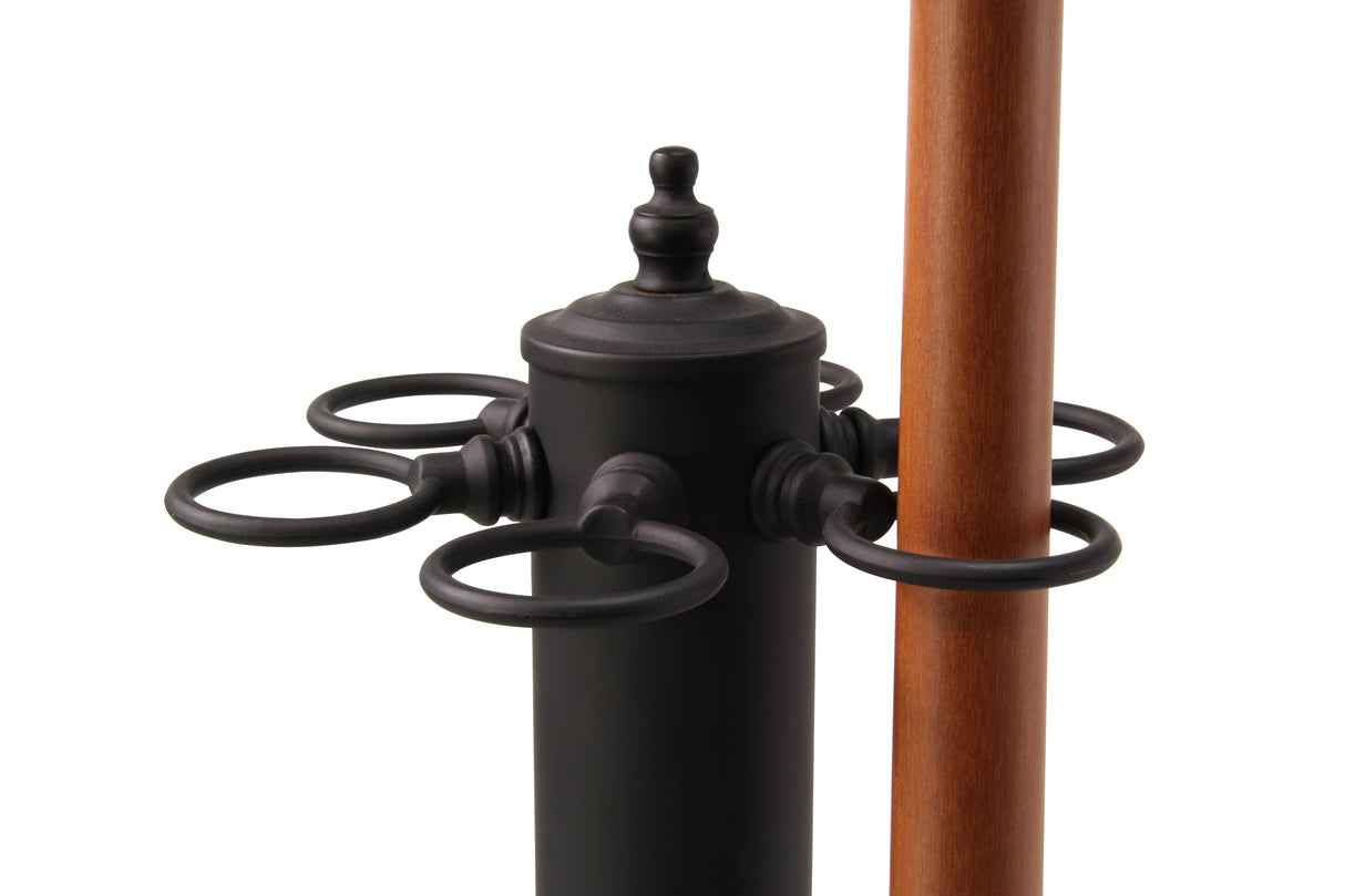 Funky Chalk Freestanding COMPACT Metal Pool and Snooker Cue Rack For Up To 6 Cues