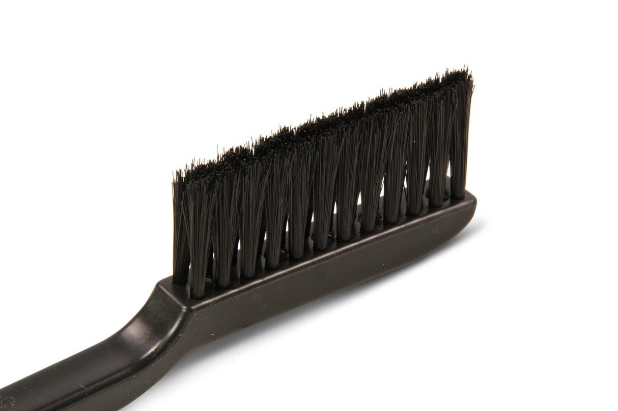 BLACK 7" Nylon Bristle Snooker Table RAIL BRUSH with plastic knife shaped handle