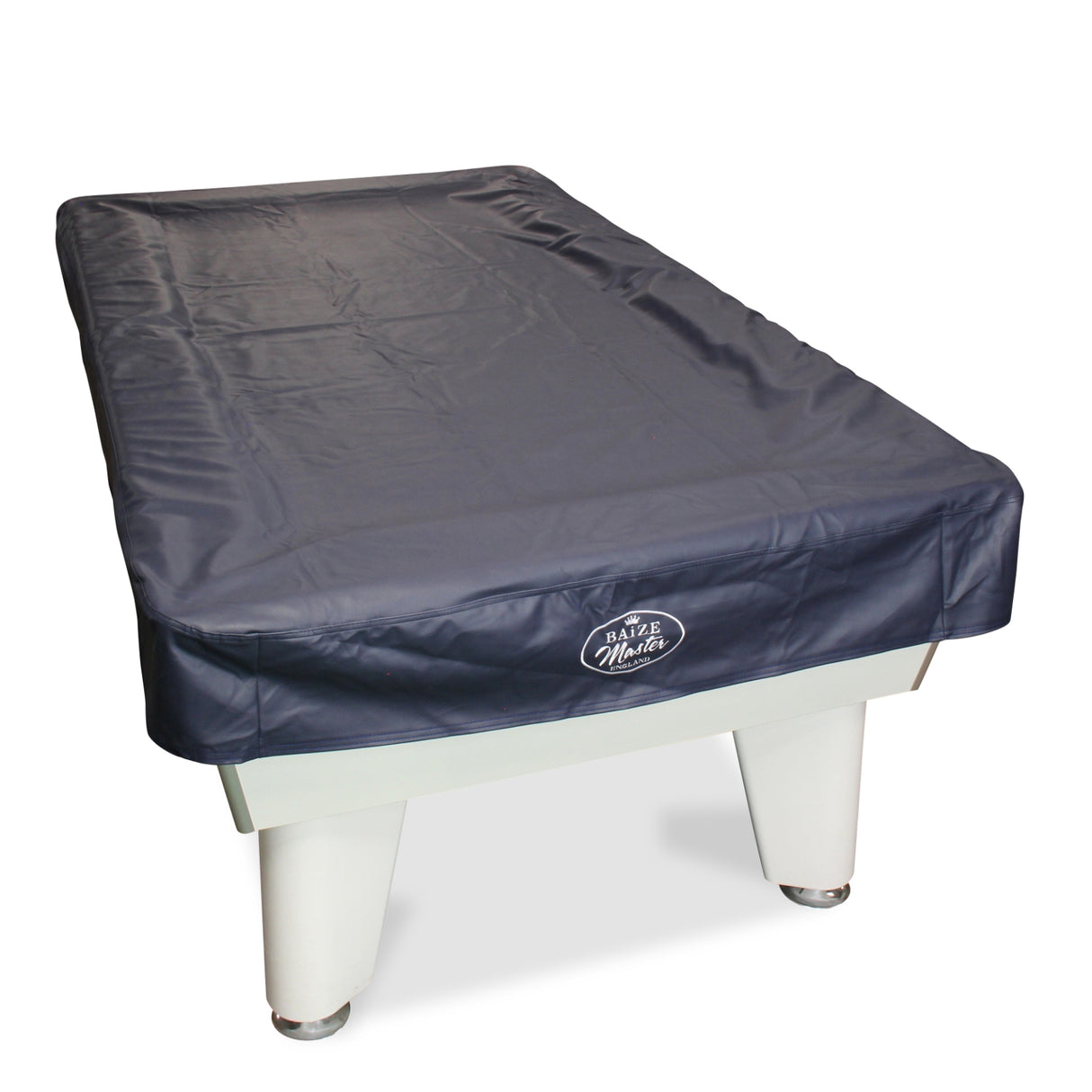 Baize Master Stylish 7ft LUXURY Heavy Duty Leatherette 7ft UK Pool Table Cover - NAVY BLUE