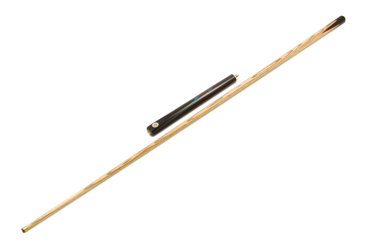 Peradon Century 58 inch 3/4 Joint Snooker and Pool Cue with Ebony Butt and 9.5mm Elkmaster Tip