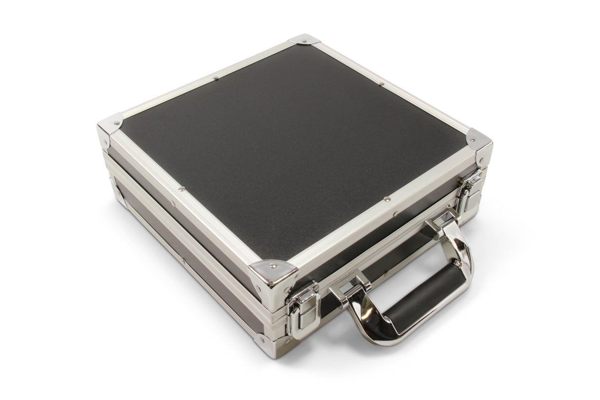 Funky Chalk Hard Aluminium English Pool Ball Carrying & Storage Flight Case for 2" Balls - Holds 16 x 2 Inch pool balls