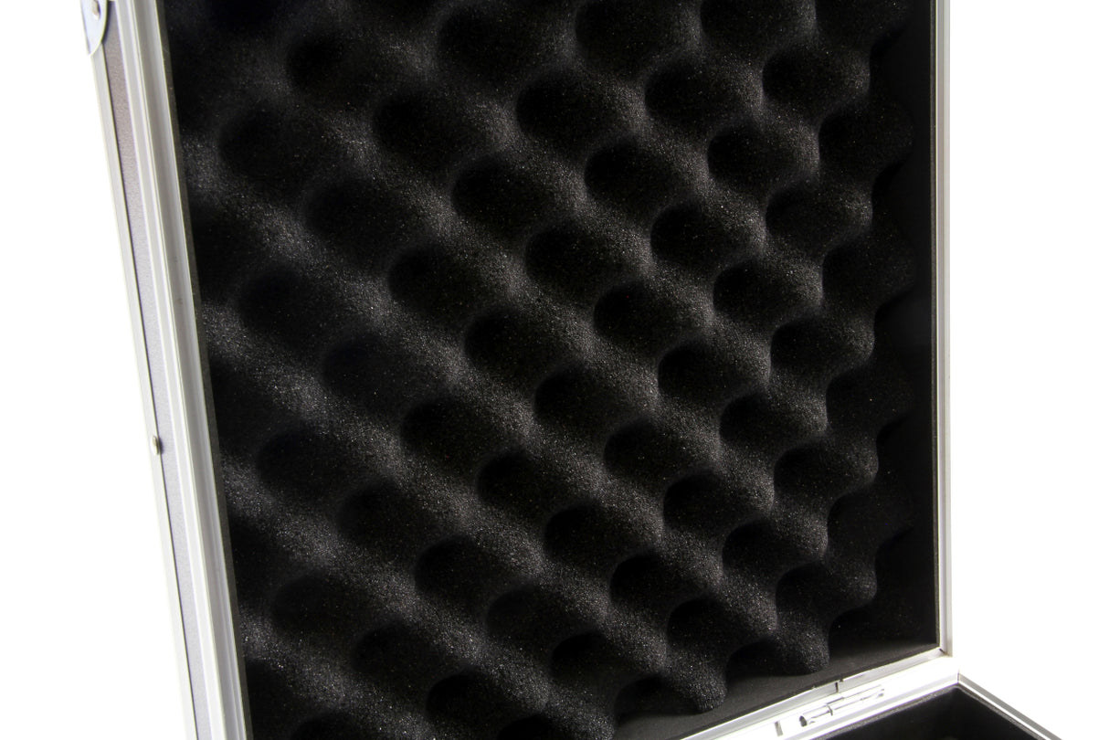 Funky Chalk Hard Aluminium English Pool Ball Carrying & Storage Flight Case for 2" Balls - Holds 16 x 2 Inch pool balls