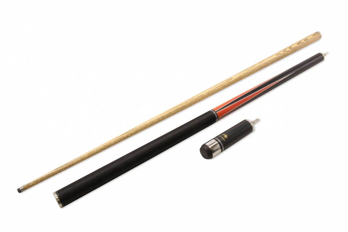 Buffalo 58 Inch SUGAR 3pc Matching Ash Grain English Pool Cue - 8.5mm Tip