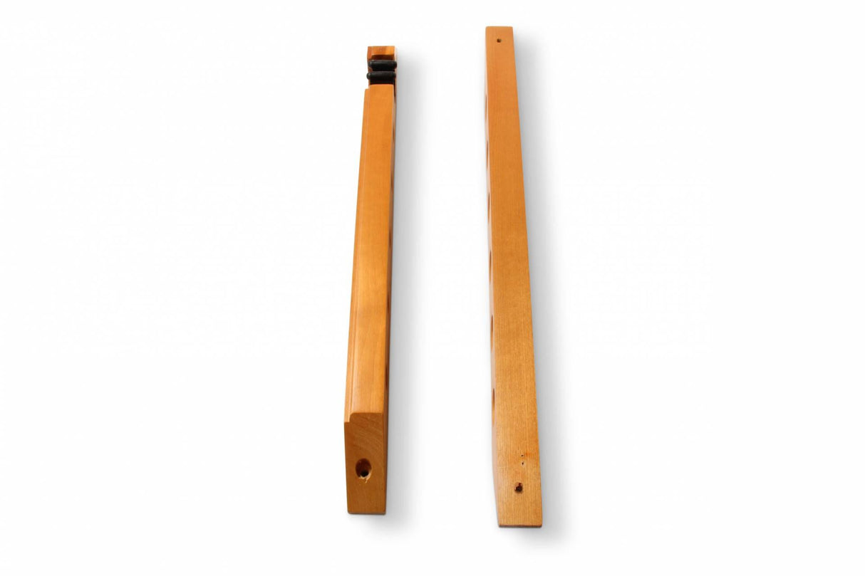 Solid Oak STRAIGHT 5 + 1 6 Way Wall Mounted Cue Rack