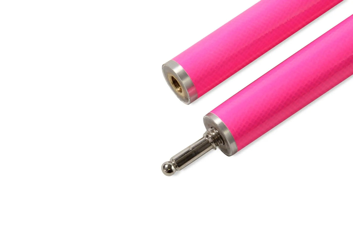 Jonny 8 Ball 57 inch HOT PINK INFERNO 2pc Graphite Pool Snooker Cue – 9mm Tip Jonny 8 Ball