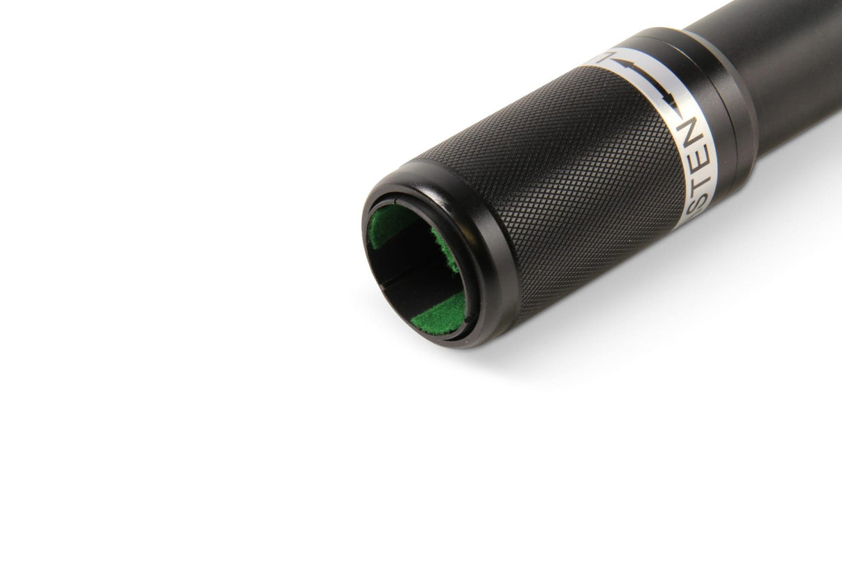 Baize Master BLACK MINI Flash Light Metal Push On Extension for American Pool Cues