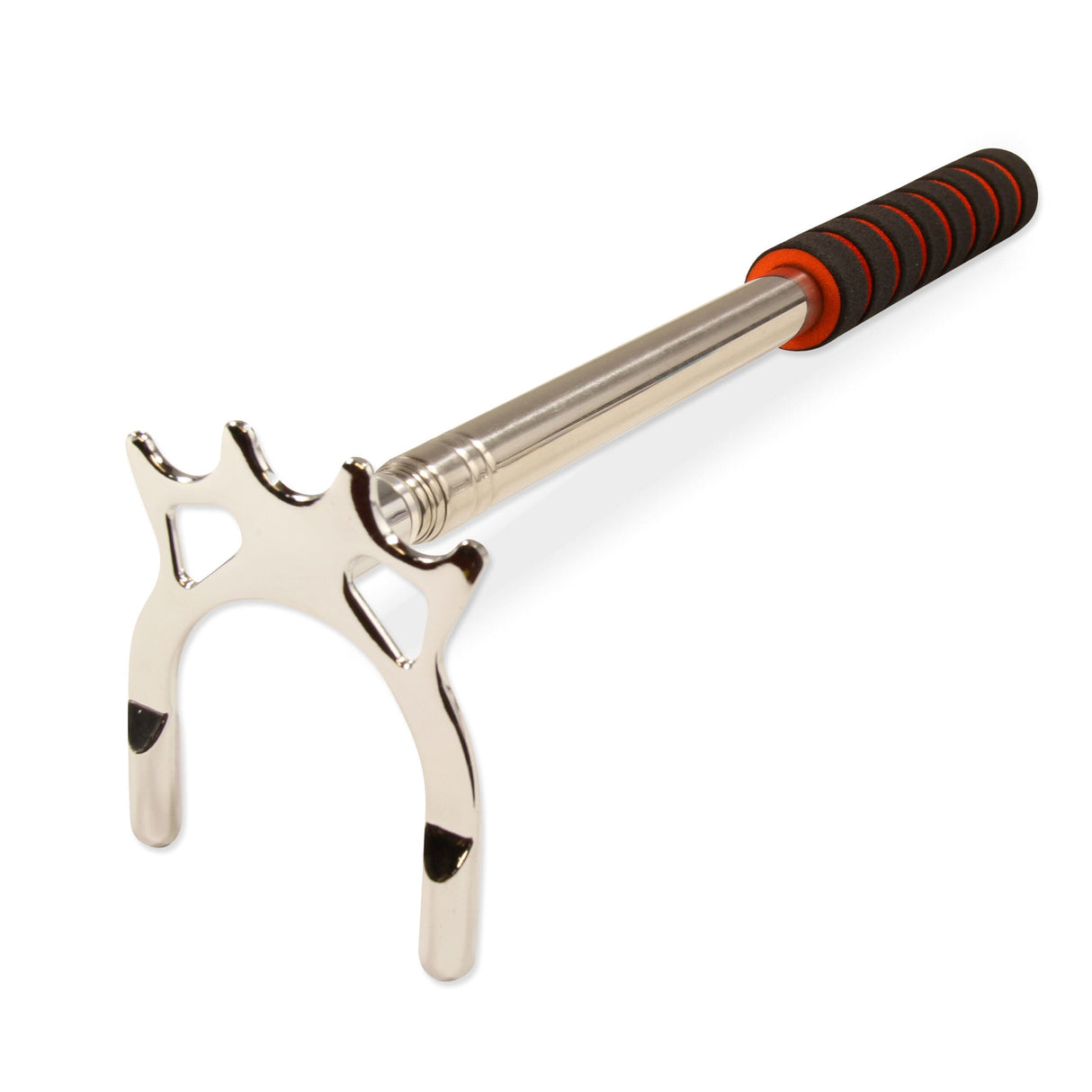 Funky Chalk Portable Telescopic Metal Rest Stick with Foam Handle and Choice of Rest Head - Extends from 35cm to 150cm - Rest with Spider Head