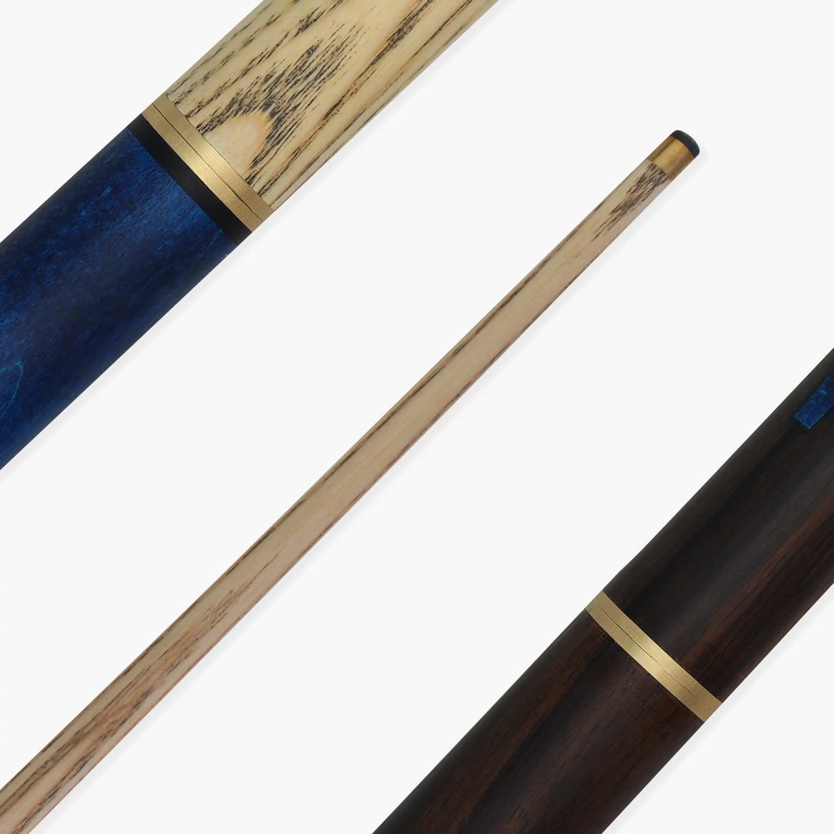 Jonny 8 Ball HAWK 3 Section Rapid Shorten English Pool Cue – 8mm Tip - 55 & 57" Length Jonny 8 Ball