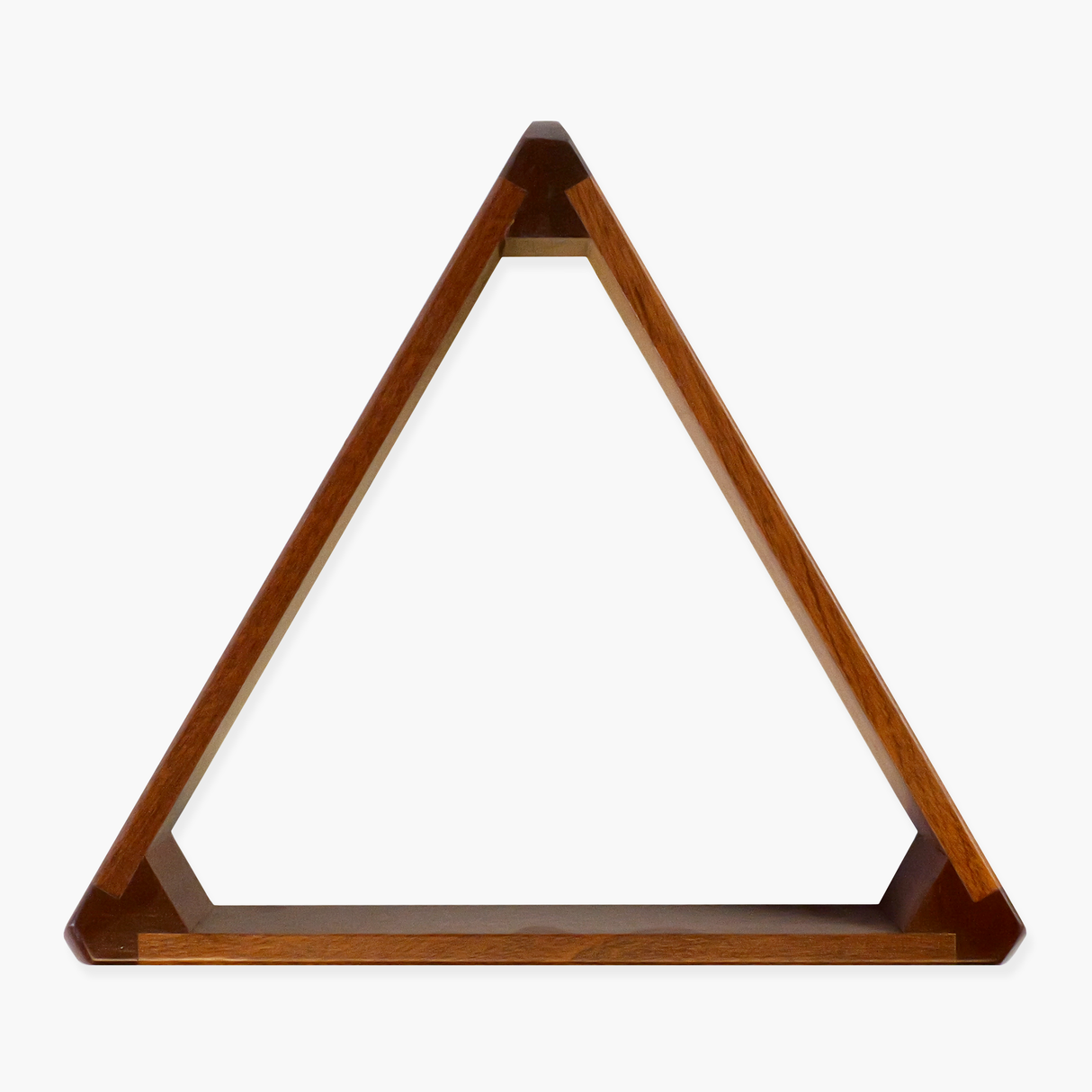 PERADON 2 1/16'' (52.5mm) 15 SNOOKER Ball Luxury Solid Mahogany Wooden Triangle for 2 1/16 INCH Balls