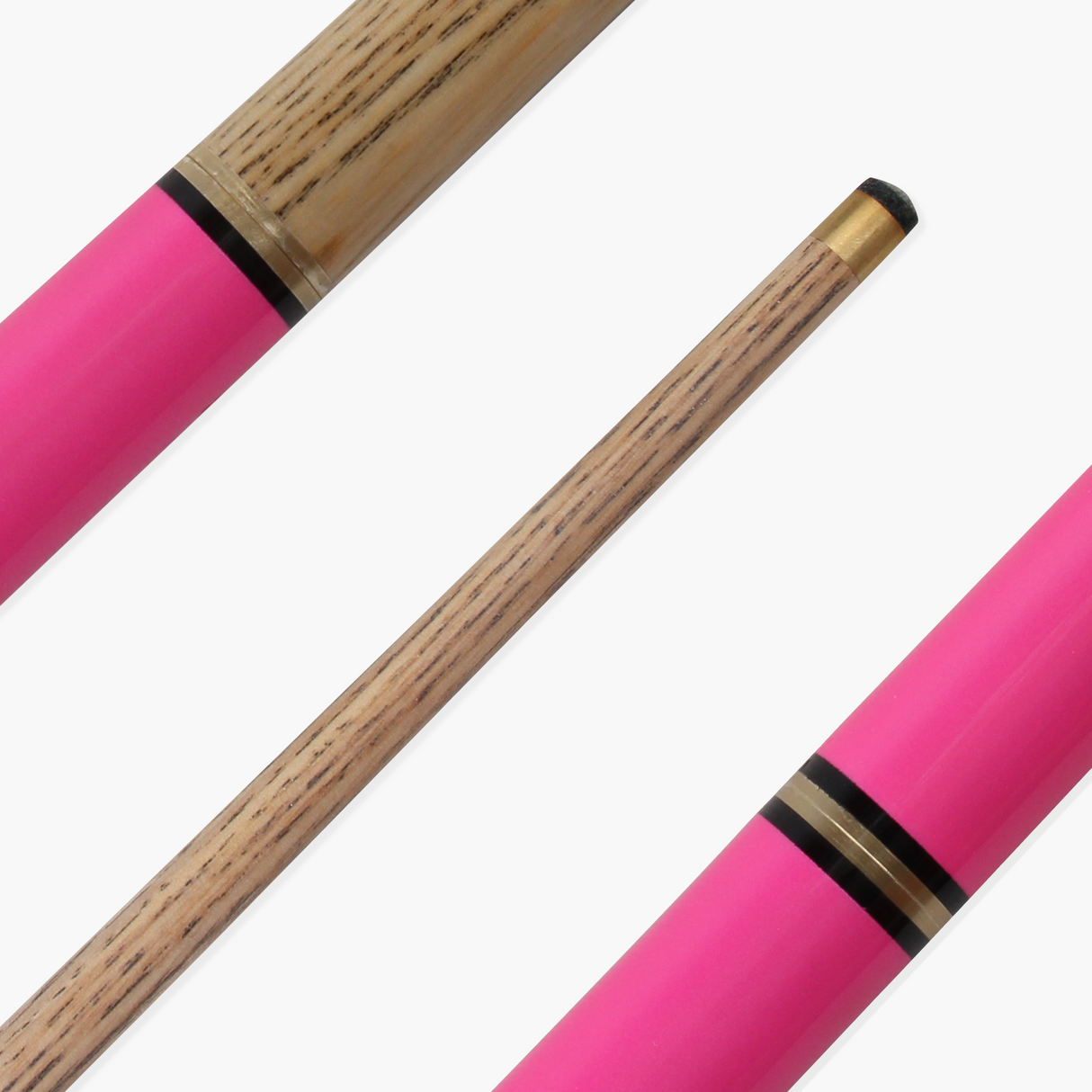 Jonny 8 Ball 48 Inch PINK JUNIOR TRIAD 3 Section Pool Snooker Cue & SOFT CASE