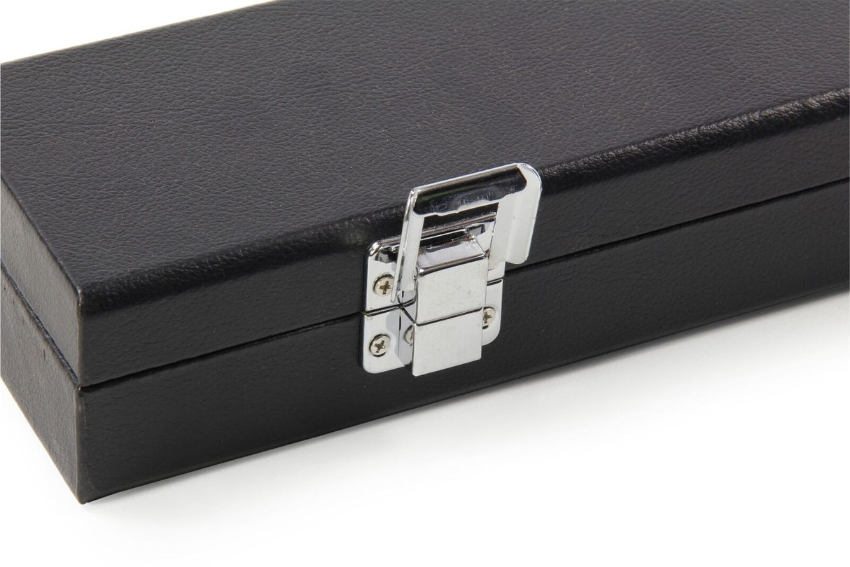 Plain Black CLASSIC ATTACHE Batten ¾ Joint Snooker Cue Case – Strong & Spacious