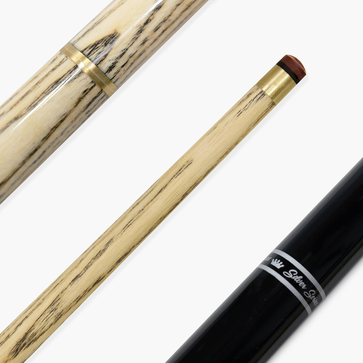 Baize Master VICTORY 57 Inch 2 Piece Ash Snooker Pool Cue with 9.5mm Layered Tip