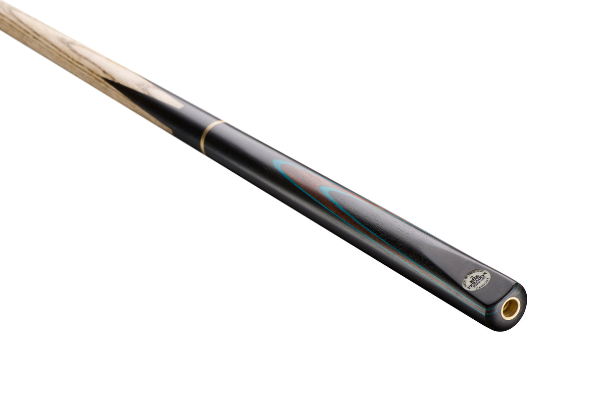 Peradon Century 58 inch 3/4 Joint Snooker and Pool Cue with Ebony Butt and 9.5mm Elkmaster Tip