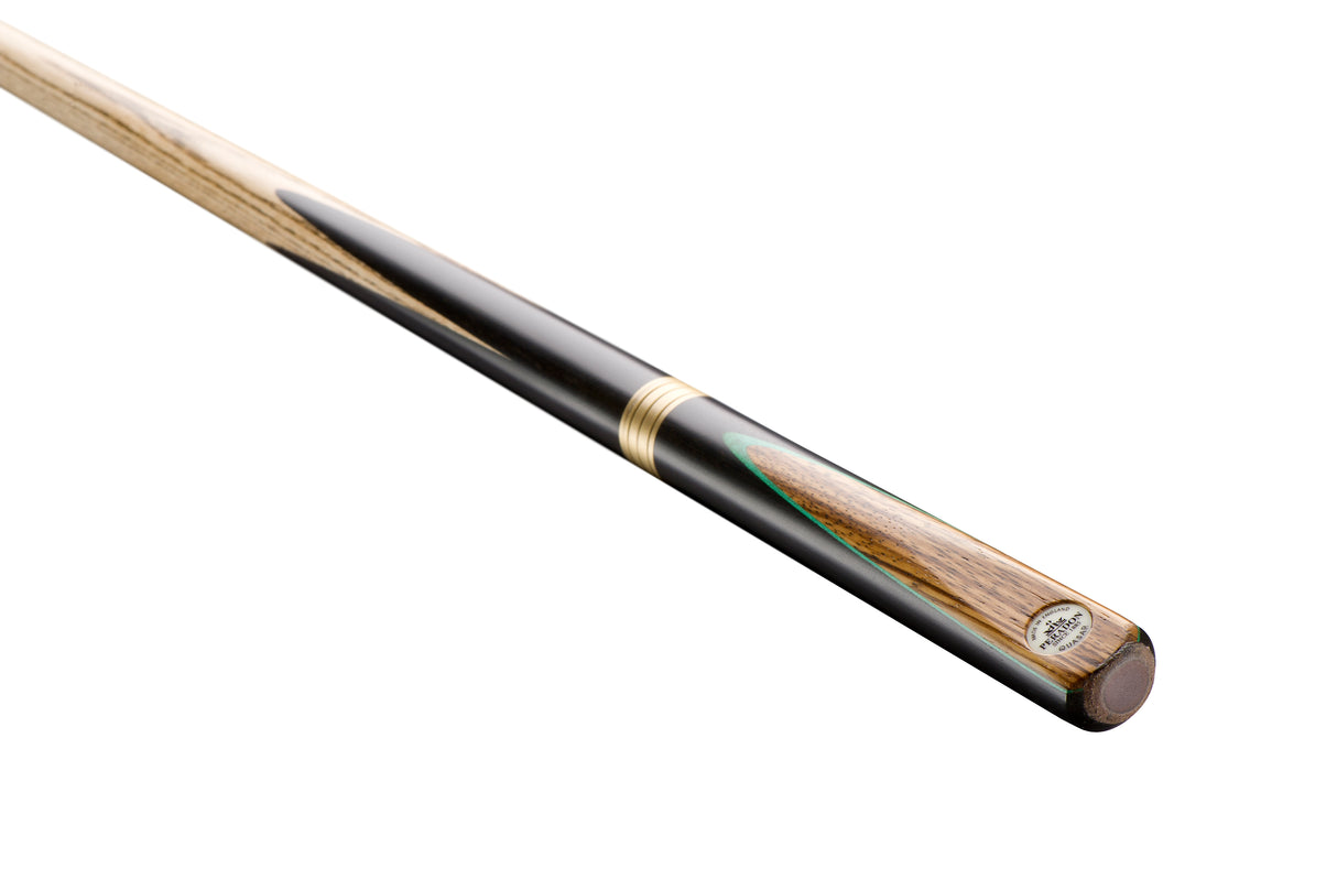 Peradon QUASAR 3 Piece Ash Ebony & Zebrano Snooker Pool Cue 55 Inch - 8.5mm Tip