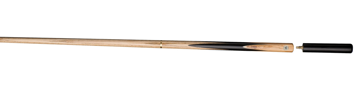 Peradon SATURN 57" Hand Spliced OLIVE 3/4 Jointed Pool Cue + Mini Ext, 8mm Tip Peradon