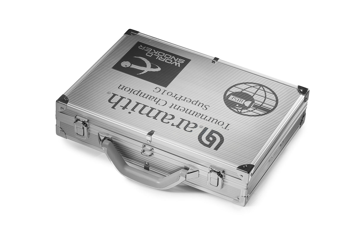 Aramith Tournament Champion SuperPro 1G Snooker Balls with Carry Case - As used by WST, IBSF, WSF